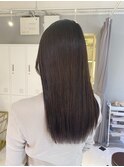髪質改善で艶々 ラベンダーブラウン♪