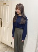 【MIO】カーキグレージュ×大人ガーリー