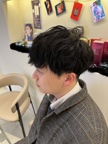 ウィル 京橋店(WiLL)&nbsp;ソフトツイスパ/無造作マッシュ/波巻きパーマ/メンズパーマ