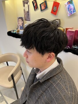 ウィル 京橋店(WiLL) ソフトツイスパ/無造作マッシュ/波巻きパーマ/メンズパーマ