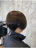 前下がりショートボブ