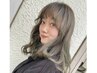 【外国人風wカラー】ブリーチハイライトorローライト+カラー +カット