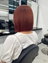 ジルスタジオ(JILL STUDIO)&nbsp;JILL STUDIO ブリーチカラー/ピンクレッド/ショートボブ