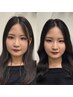 メイク直し（眉カット込み）　￥4000
