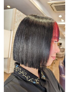 ヴィサージュジョイン(VISAGE join) 切りっぱなしボブ×フェイスフレーミング