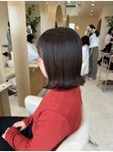 ボブパーマ/ミニボブ/切りっぱなしボブ新潟東区松崎