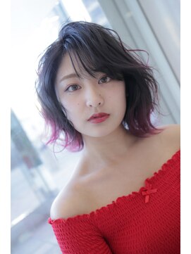 ミオリィ(meoli) 【meoli】インナーカラーショート