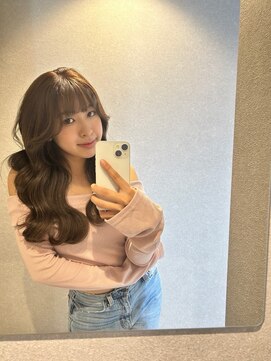 ロイオブジゼル(roi of GiseL) 韓国風ヨシンモリレイヤーカット韓国風レイヤー透明感ベージュ