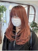 ハイレイヤー ロングウルフ ロングレイヤー ハッシュカット