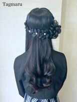 タグマル&nbsp;くるみちゃんヘア☆編み込みハーフ