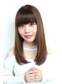柔らかストレートロング