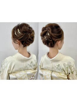 【名鉄岐阜駅徒歩5分◎】卒業式/結婚式/イベントに♪特別感溢れる、可愛いヘア×着付けで過ごす1日☆