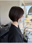 ショート/レイヤー/髪質改善縮毛矯正/髪質改善/韓国風/韓国ヘア