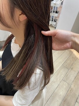 アーチバイケンジ(arch by kenje) イヤリングカラー★チェリーレッド