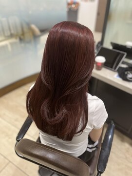 ユーフォリア 銀座本店(Euphoria) Mako ピンクラベンダー ピンクブラウン ブリーチなし