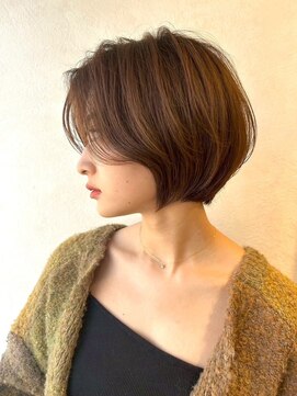 アスター 天神大名店(Aster) マロンベージュ/ボブ/前髪/レイヤー/小顔/髪質改善/縮毛矯正天神