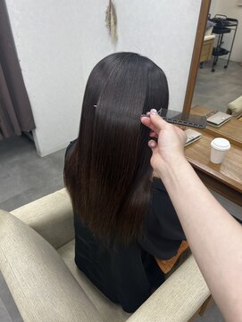 リングバイモアムー(Ring by Moremuu) <Hazuki>   髪質改善縮毛矯正