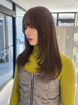レイヤースタイル/韓国/ボブ/髪質改善/縮毛矯正/岐阜n9