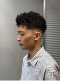 短髪ショートビジネスフェードカット刈り上げ眉毛柏駅