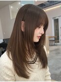 まろやかブラウン×フェイスレイヤー