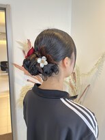 アンジュール&nbsp;卒業式ヘアセット　カチモリ