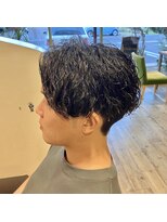 ヘアーメイク アンニコ(hair make an nico) 刈り上げマッシュ×ツイストスパイラル