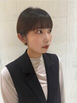 タブーセントラル(TABOO Central) コンパクトショート/暗染カラー/Aujuaトリートメント