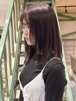 ディッセンバー 伊勢崎(December) レイヤーカット/グレージュ/レイヤーボブ/ミルクティーベージュ