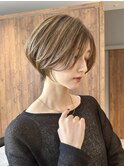 ショートヘアショートボブくびれショート表参道青山30代40代