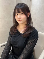 ジーナ 近鉄奈良(Zina)&nbsp;レイヤー/レイヤーカット/顔まわり/インナー/前髪/暖色/近鉄奈良