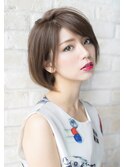 シンプルで上品な大人ショートボブ