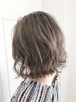 リードヘアーバイバンプ(Lead Hair by vamp)&nbsp;【Lead Hair】外国人風ハイライトボブ(バックスタイル)