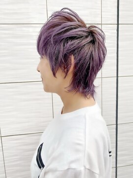 モモ(MOMO) パープルカラー　ショート