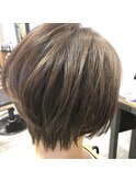 ふんわりショートボブ
