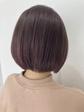 シエル 立川店(CIEL) 【CIEL 佐藤】カシスピンク ボブ