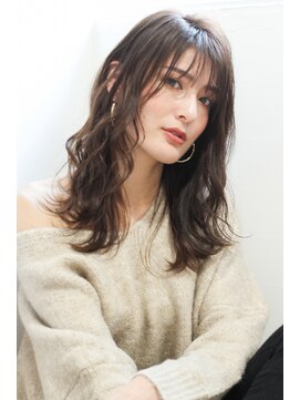 クラン 六甲道(Chlan) ゆるふわデジタルパーマ×ココアブラウン