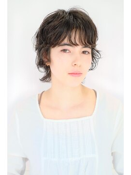 ガリカ 渋谷(Gallica) 『 エアリーパーマ&グレージュ』ひし形小顔short ☆