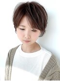 ショート/ショートボブ/くびれショート/丸みショート