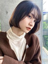 アンドレイ 表参道(andrey)&nbsp;【ANDREY 宮村】顎ラインボブ×ストレートワンカール