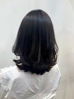 ペイジバイネオリーブ 吉祥寺店(Paige by Neolive)&nbsp;色持ち抜群！ブルーブラックカラー、レイヤーで軽めスタイル