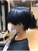 ブルーブラックマッシュショート_東久留米 4