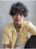 スパイラルマッシュパーマ/ツーブロック/フェードカット