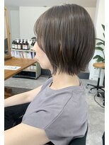 ムニ(MUNI)&nbsp;＊くびれボブ×ミルクティーグレージュ＊