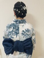 ヒャン(hyang)&nbsp;編み込みシニヨン