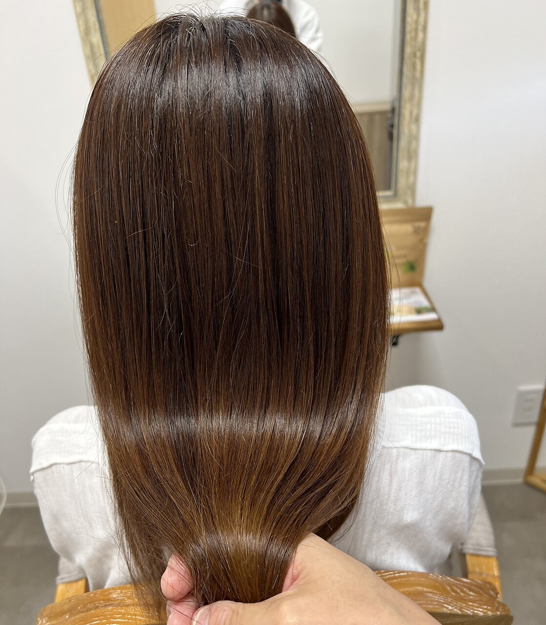 【潤い◎カラー】カット＋髪質改善カラー＋補修トリートメント13500円