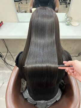 アンダーバーホワイト 広島 本通店(_WHITE) 髪質改善カラー