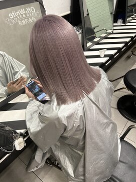 リゲル(rigel) ホワイト×グレー×パープル