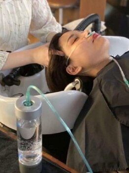 アンジェリコ(Angelico)の写真/『整えるヘッドスパ』頭皮の根本的な悩みを解決！高濃度炭酸泉で頭皮の血行促進、健康的な髪に♪