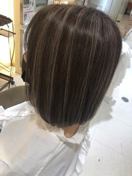 ジャズ JAZZ 大人ハイライト　脱白髪染め×白髪ぼかし