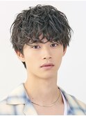 波巻きパーマ
